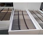 LIT BLANC IKEA 90X200 AVEC 2 TIROIRS