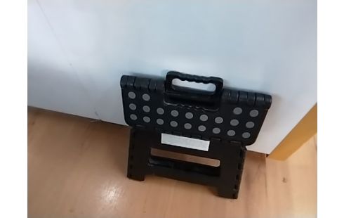 TABOURET PLIANT Pvc noir