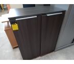 meuble 2 portes Gris trace