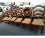 LOT DE 6 Rustiques paillees