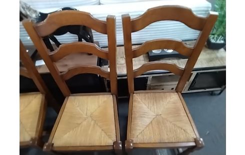 LOT DE 6 Rustiques paillees