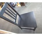 CHAISE Noire ikea